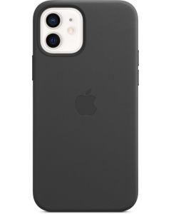 iPhone 12 | 12 Pro Leather Case with MagSafe - Black