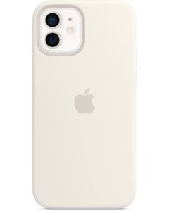 iPhone 12 | 12 Pro Silicone Case with MagSafe - White