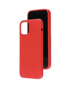 Mobiparts Silicone Cover iPhone 12 Red