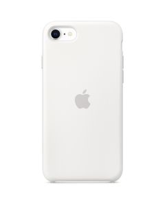 Apple iPhone SE Silicone Case - White