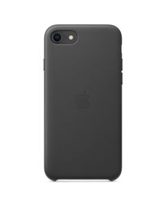 Apple iPhone SE Leather Case - Black